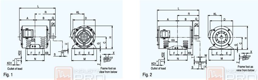 MITSUBISHI SP-KR Series มอเตอร์ไฟฟ้า